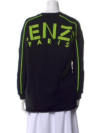 Kenzo V-Neck Long Sleeve Sweatshirt
