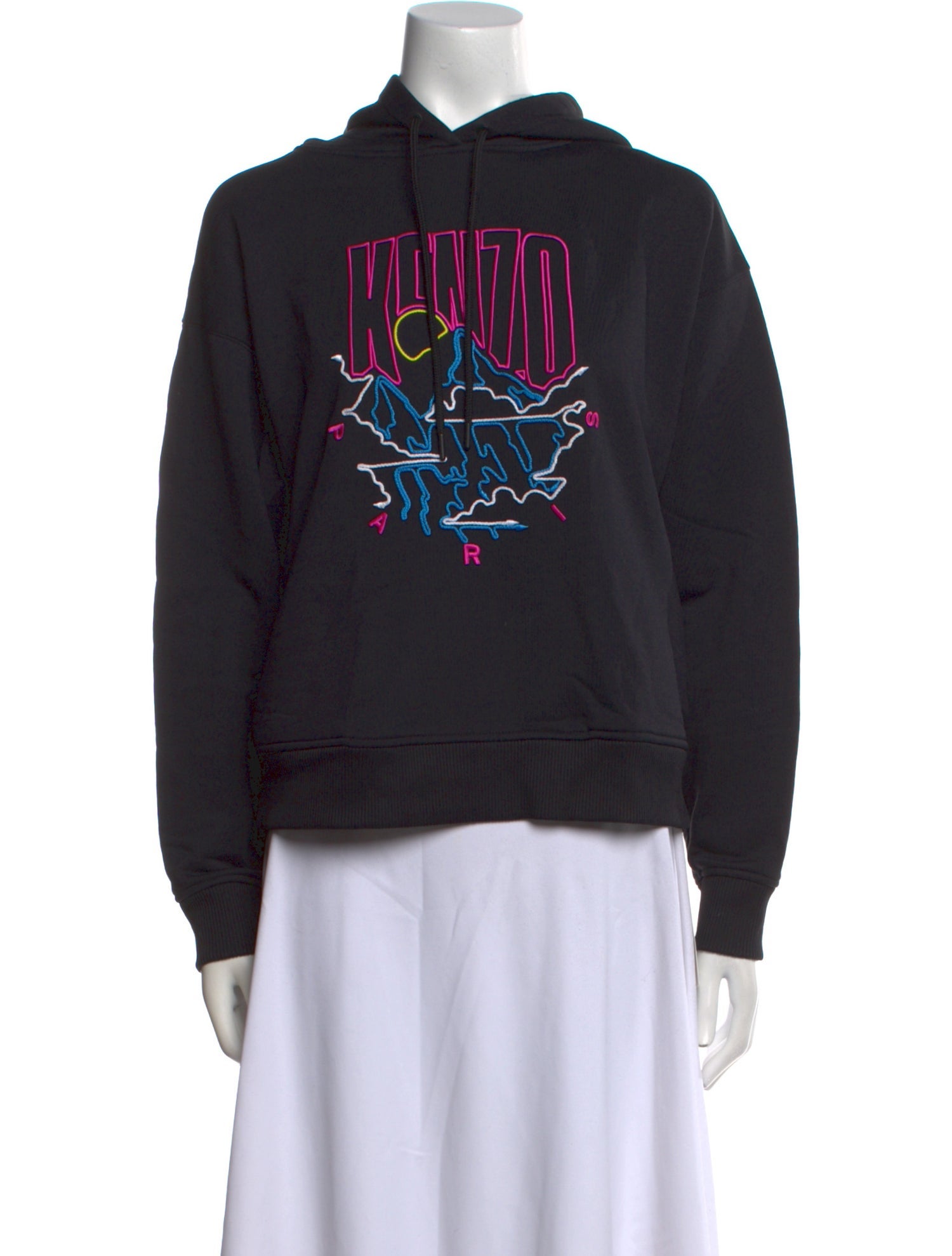 Kenzo Graphic Print Crew Neck Sweatshirt