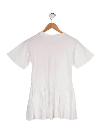 Kenzo Girls' Graphic Printed Short Sleeve Top