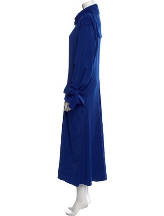 Kenzo Cowl Neck Long Dress