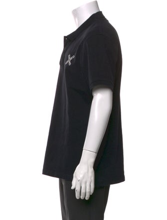 Kenzo Graphic Print Collar Polo Shirt