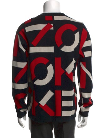 Kenzo Printed Crew Neck Pullover
