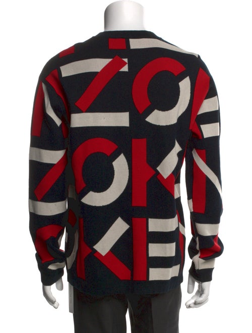Kenzo Printed Crew Neck Pullover