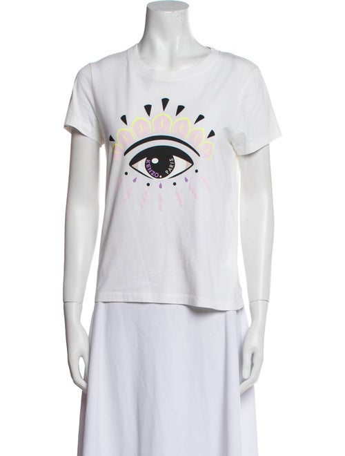 Kenzo Graphic Print Crew Neck T-Shirt
