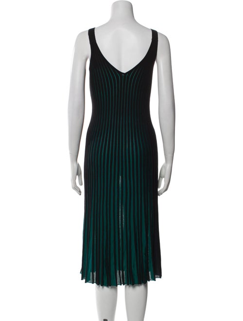 Kenzo Striped Midi Length Dress