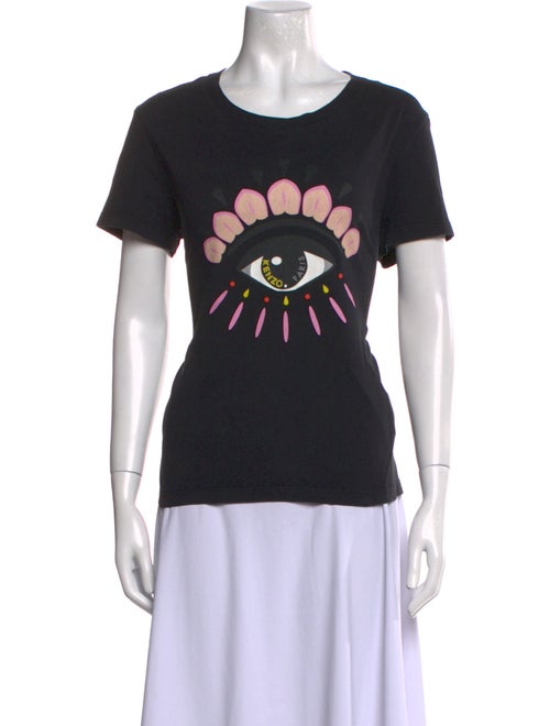 Kenzo Graphic Print Crew Neck T-Shirt