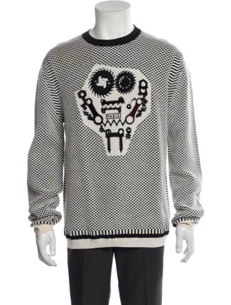 Kenzo Wool Graphic Print Pullover