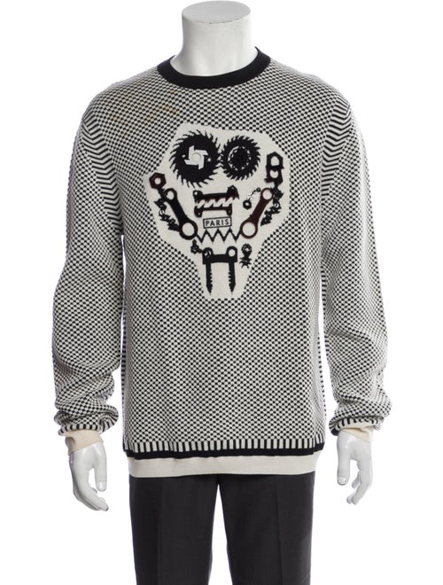 Kenzo Wool Graphic Print Pullover
