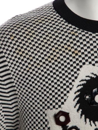Kenzo Wool Graphic Print Pullover