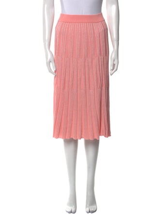 Kenzo Embroidered Accent Knee-Length Skirt