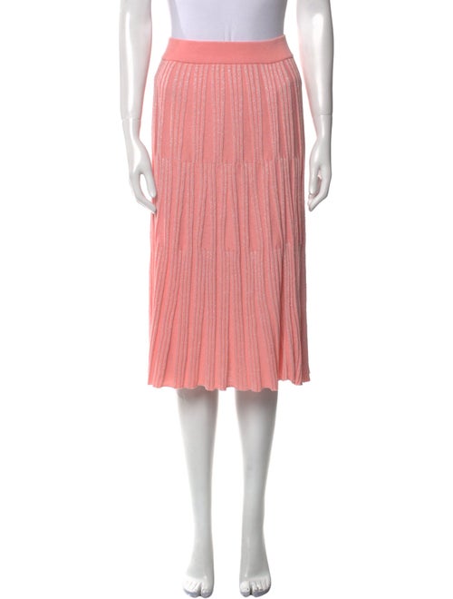 Kenzo Embroidered Accent Knee-Length Skirt