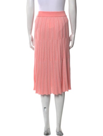 Kenzo Embroidered Accent Knee-Length Skirt