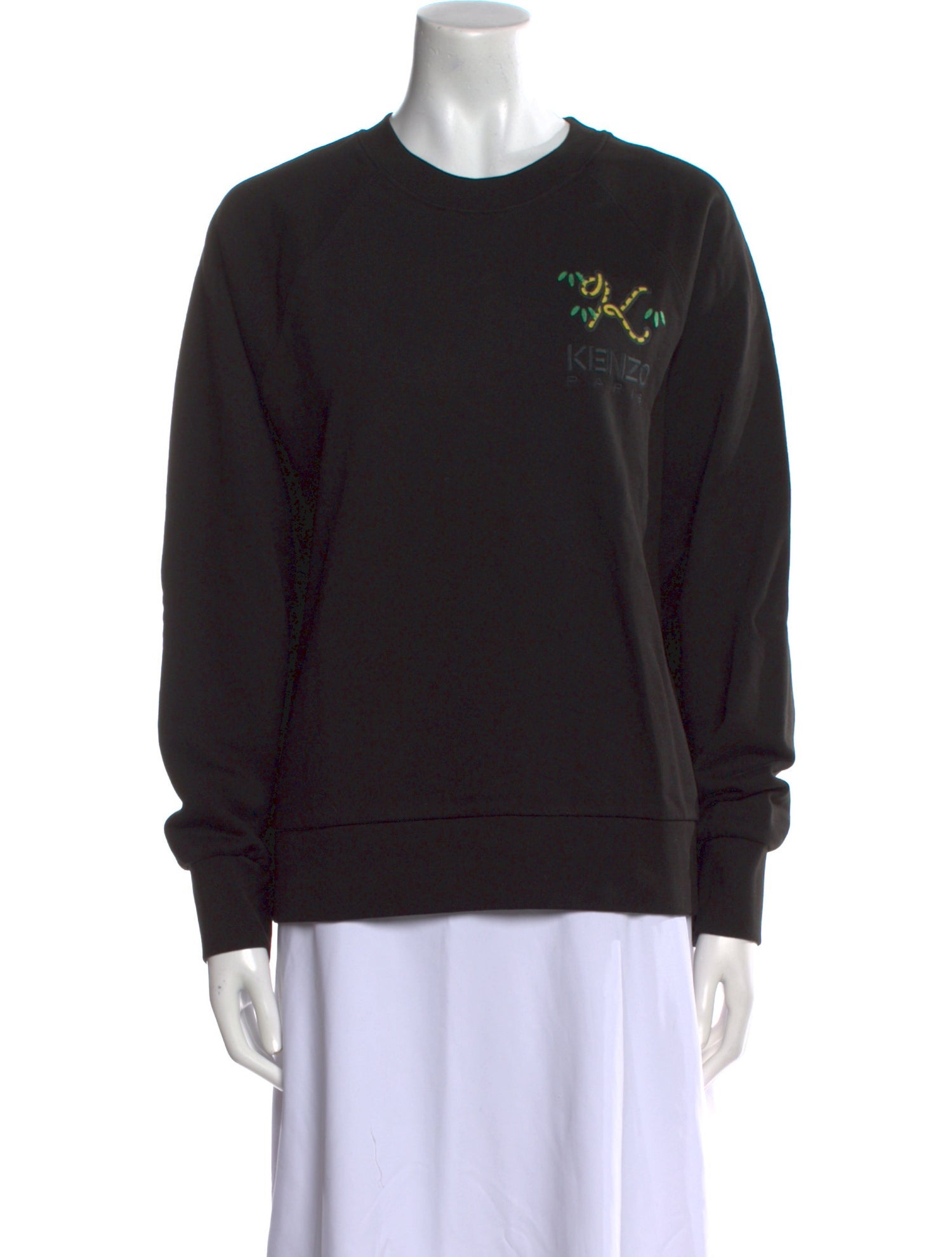 Kenzo Graphic Print Crew Neck Sweatshirt