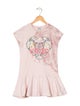 Kenzo Girls Short Sleeve Casual Dress