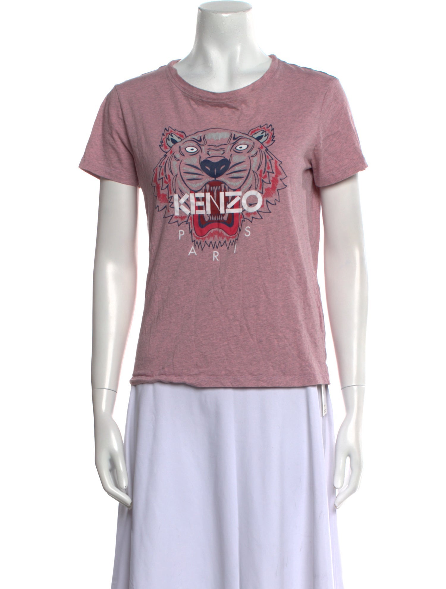 Kenzo Graphic Print Crew Neck T-Shirt