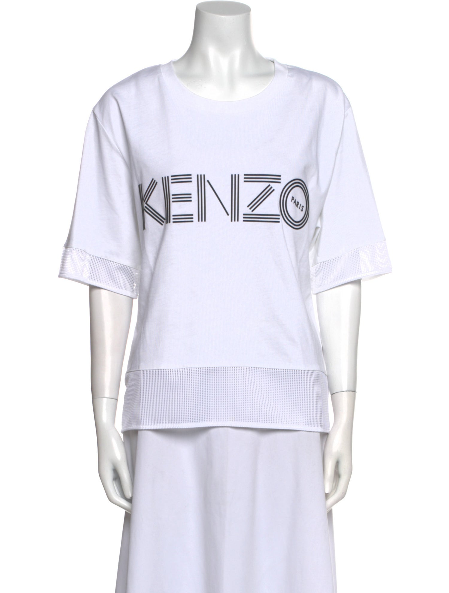 Kenzo Graphic Print Crew Neck T-Shirt