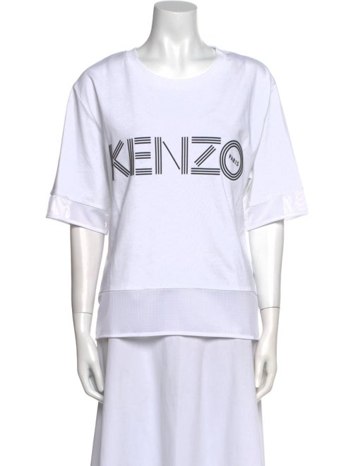 Kenzo Graphic Print Crew Neck T-Shirt