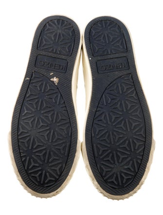 Kenzo Canvas Printed Sneakers