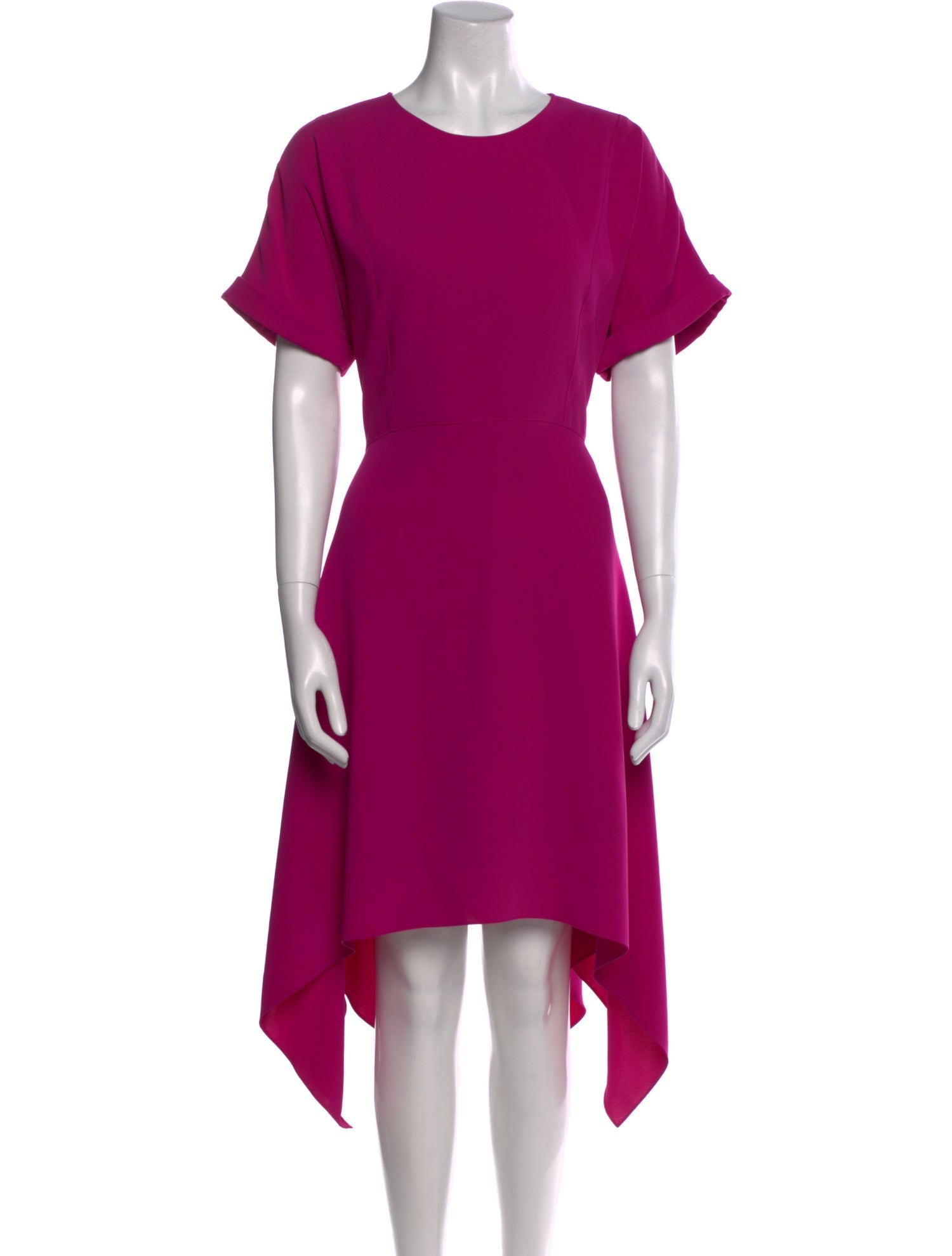 Kenzo Crew Neck Midi Length Dress
