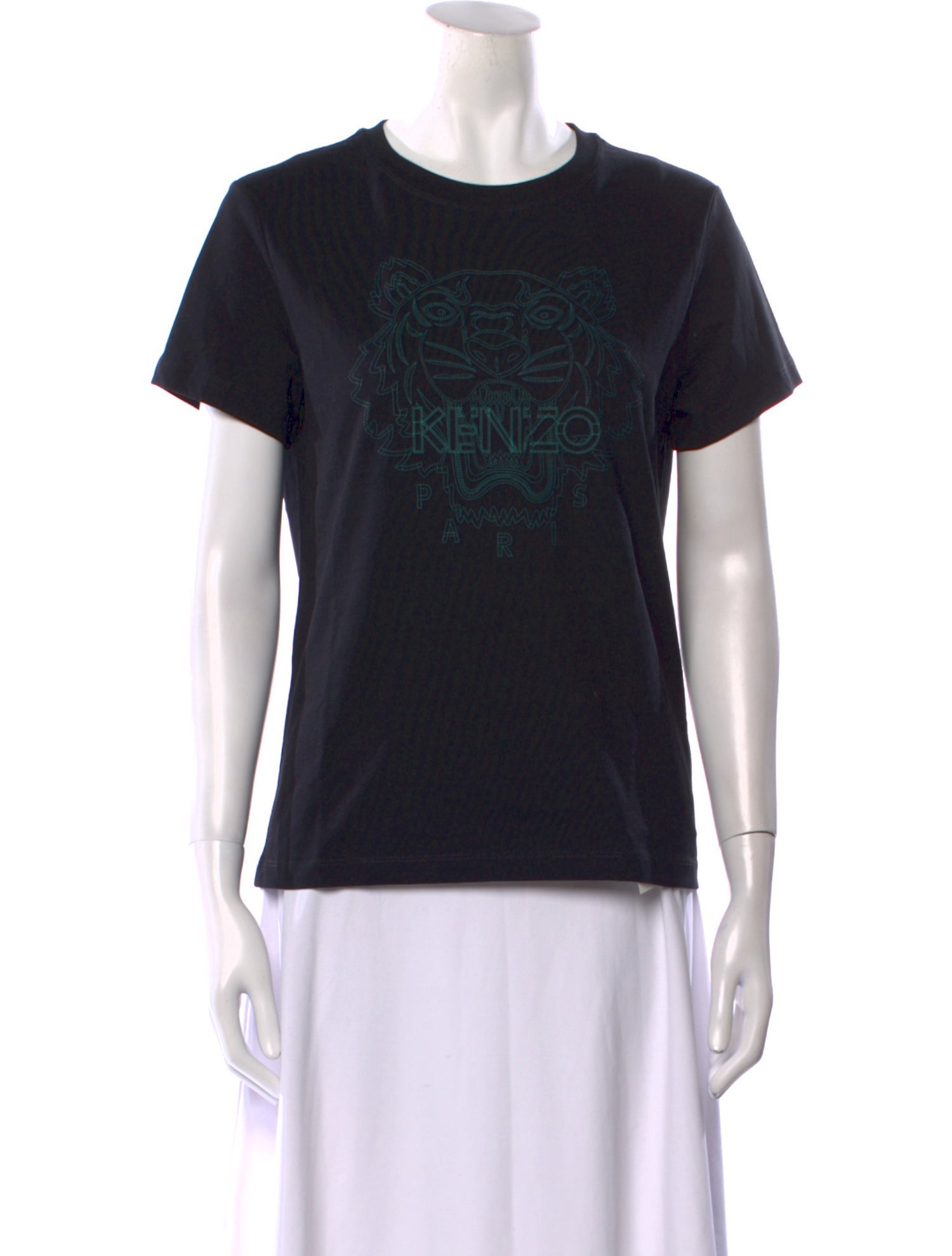 Kenzo Graphic Print Crew Neck T-Shirt w/ Tags