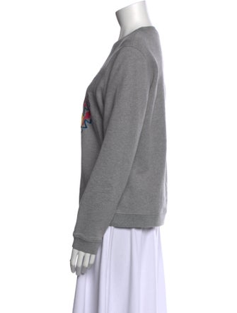 Kenzo Graphic Print Crew Neck Sweatshirt