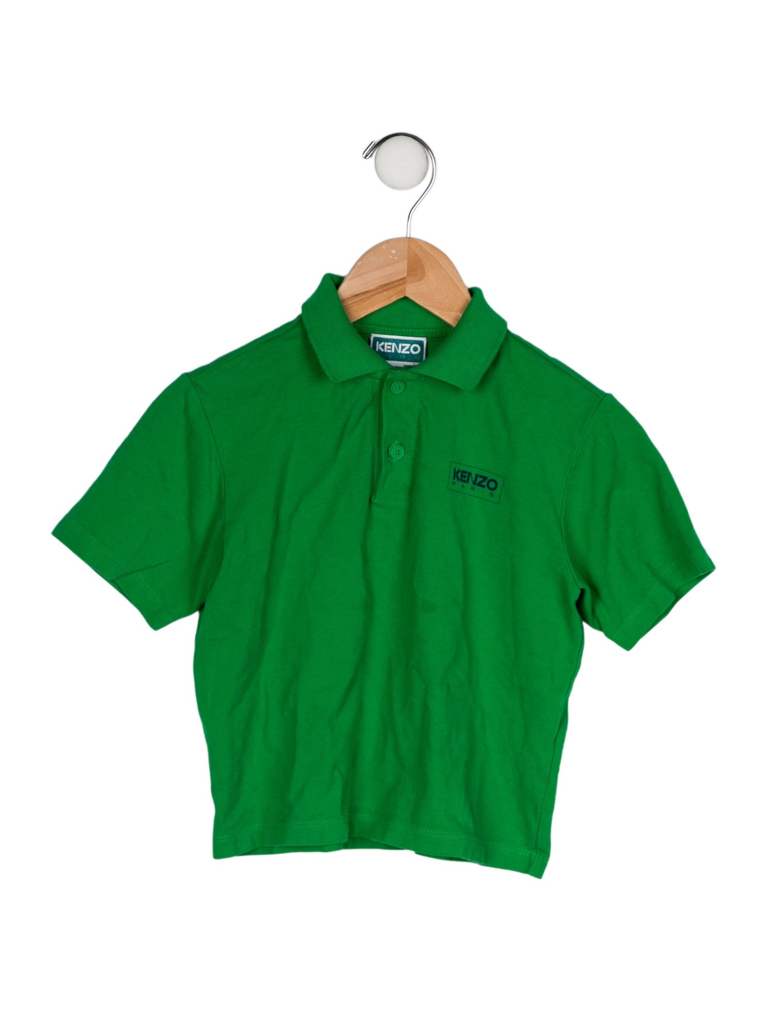 Kenzo Logo Printed Short Sleeve Polo Shirt