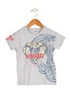 Kenzo Toddler Boys' Logo Print Short Sleeve Shirt