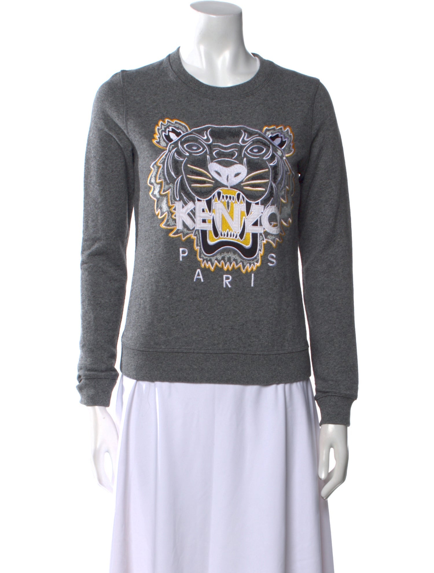 Kenzo Graphic Print Crew Neck Sweatshirt