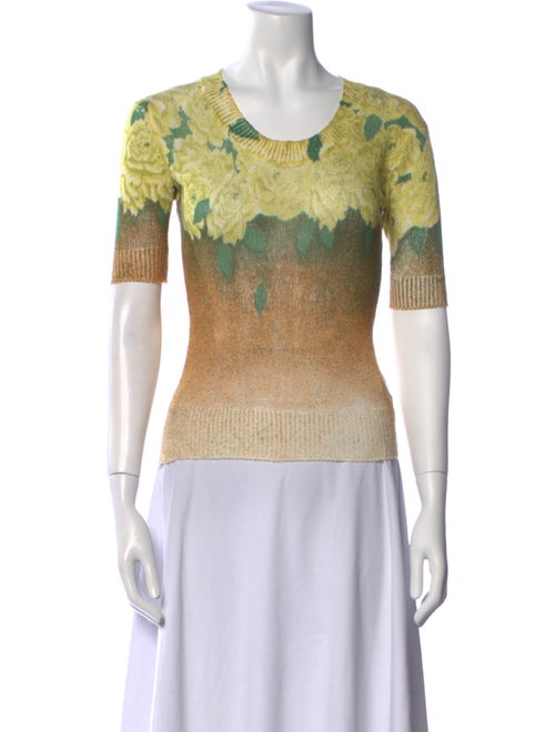 Kenzo Printed Scoop Neck Top