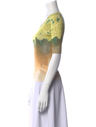 Kenzo Printed Scoop Neck Top