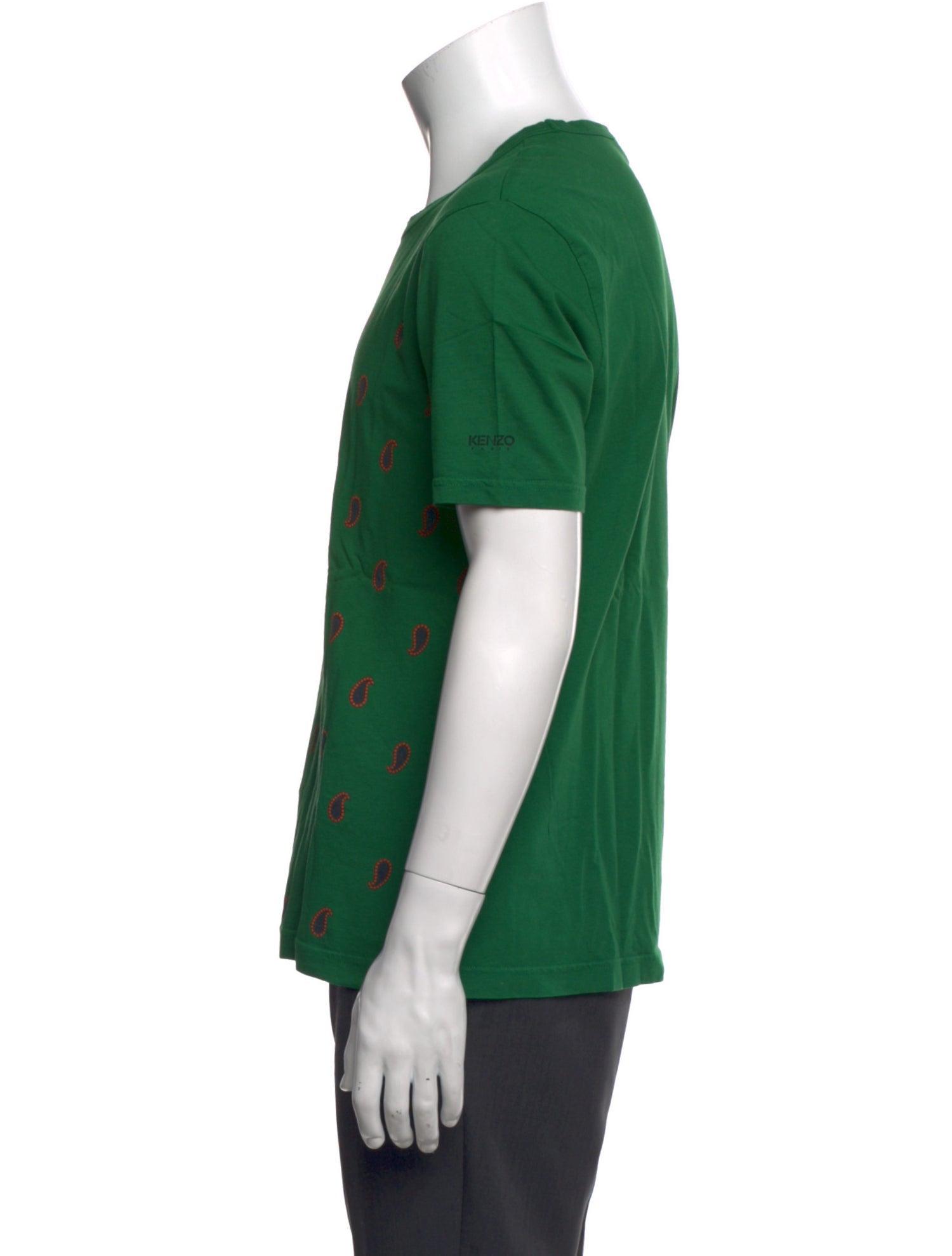 Kenzo Paisley Print Crew Neck T-Shirt