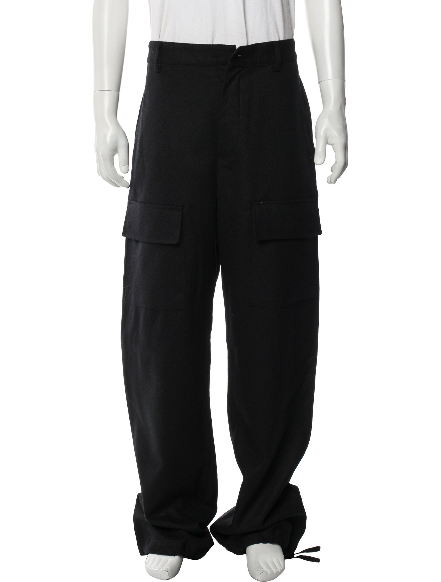 Kenzo Wool Cargo Pants