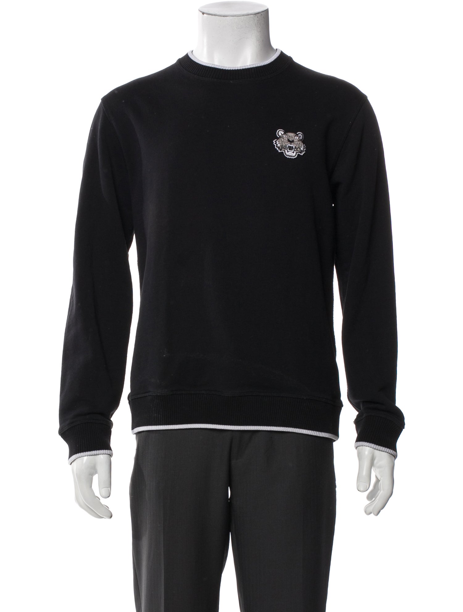 Kenzo Graphic Print Crew Neck Sweatshirt