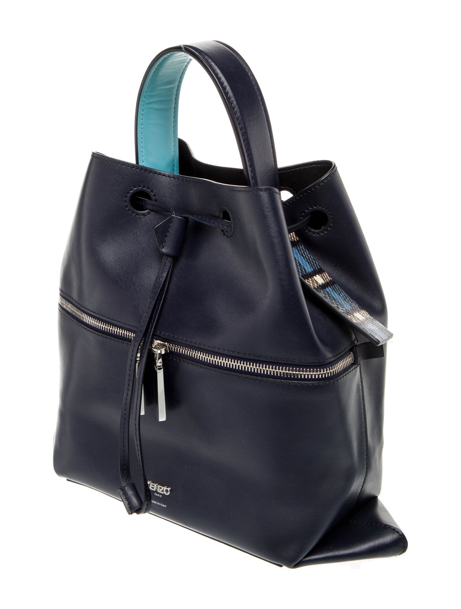 Kenzo Leather Bucket Bag