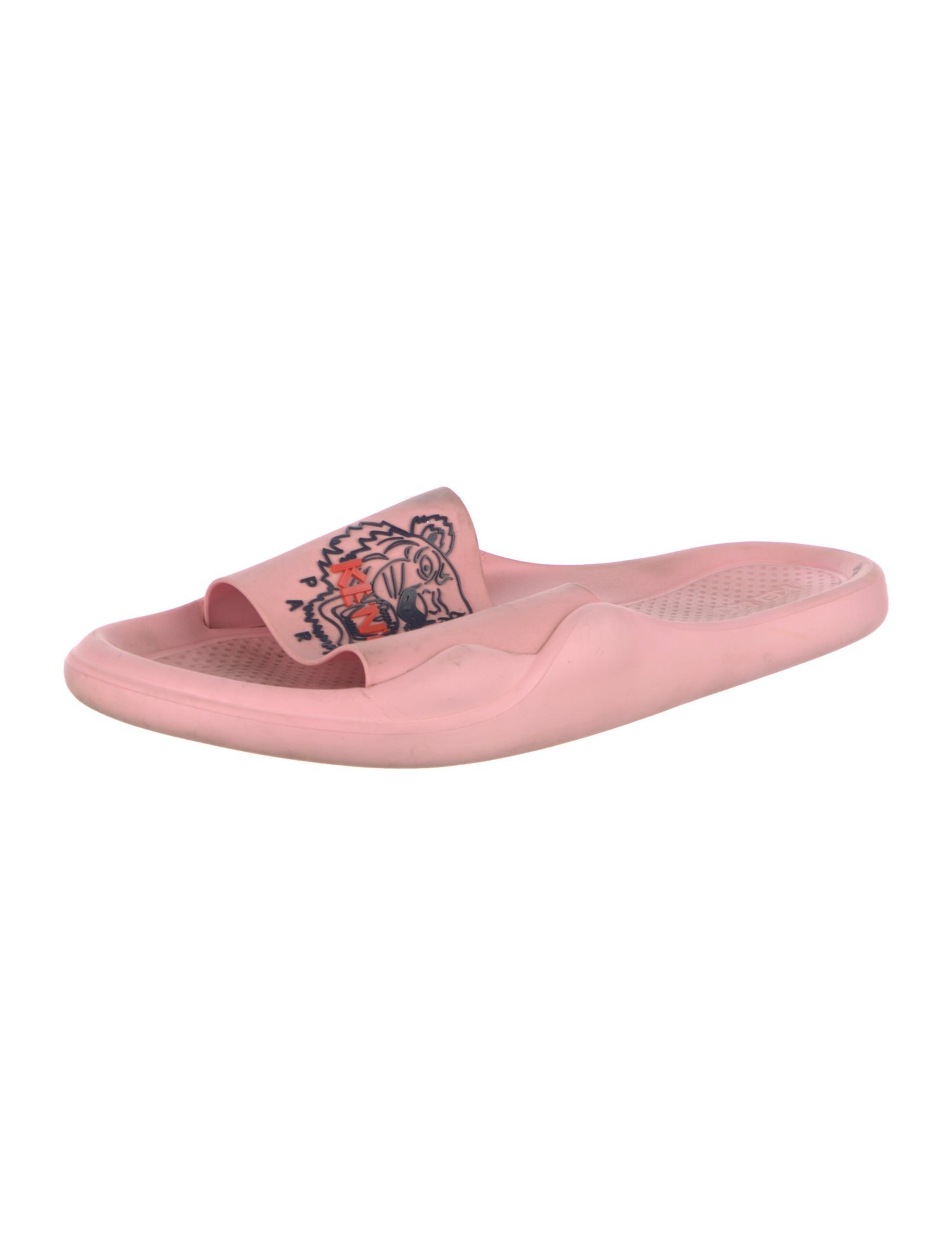 Kenzo Rubber Floral Print Slides