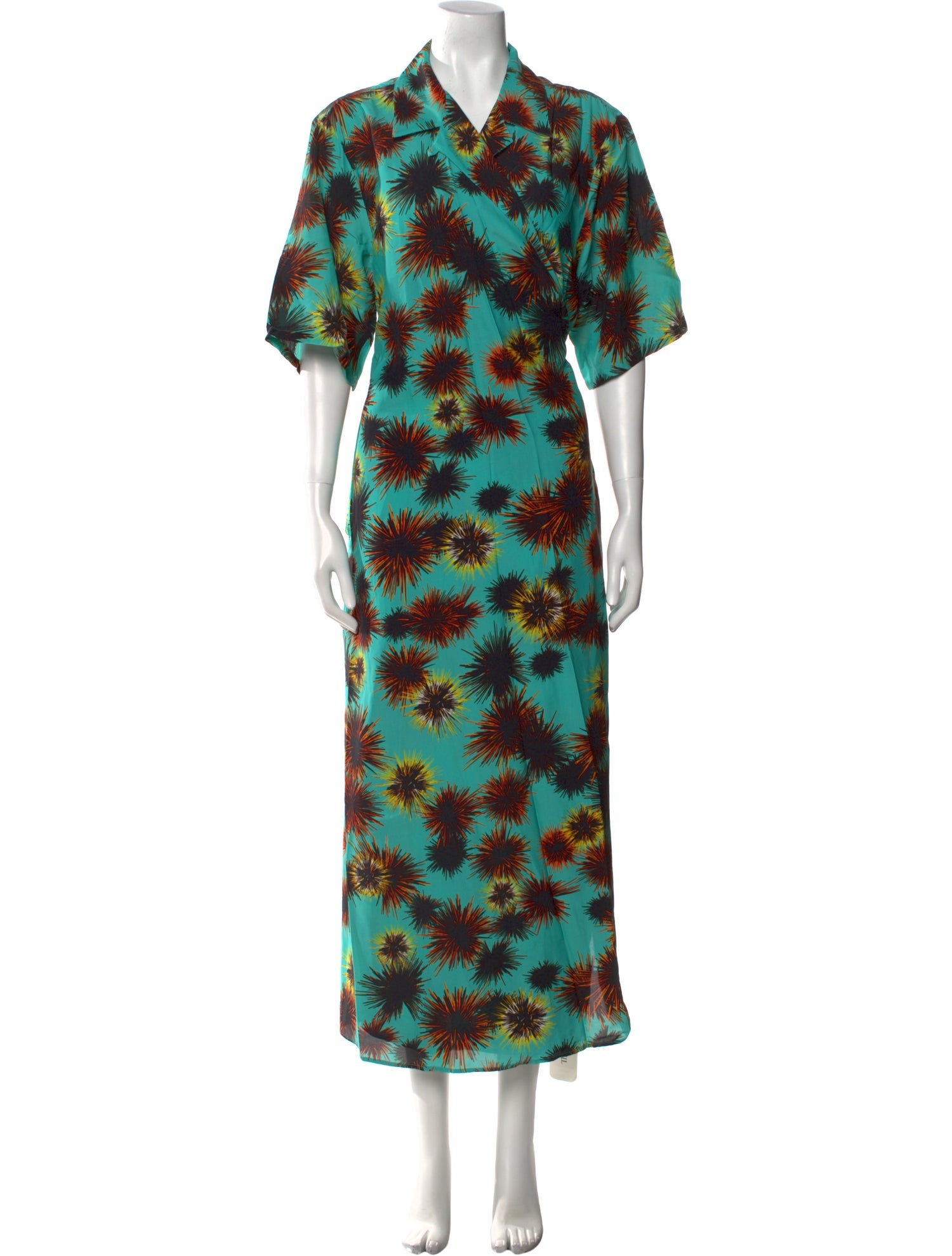 Kenzo Printed Long Dress