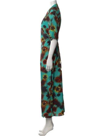 Kenzo Printed Long Dress