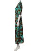 Kenzo Printed Long Dress