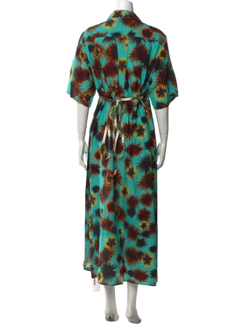 Kenzo Printed Long Dress
