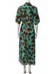 Kenzo Printed Long Dress