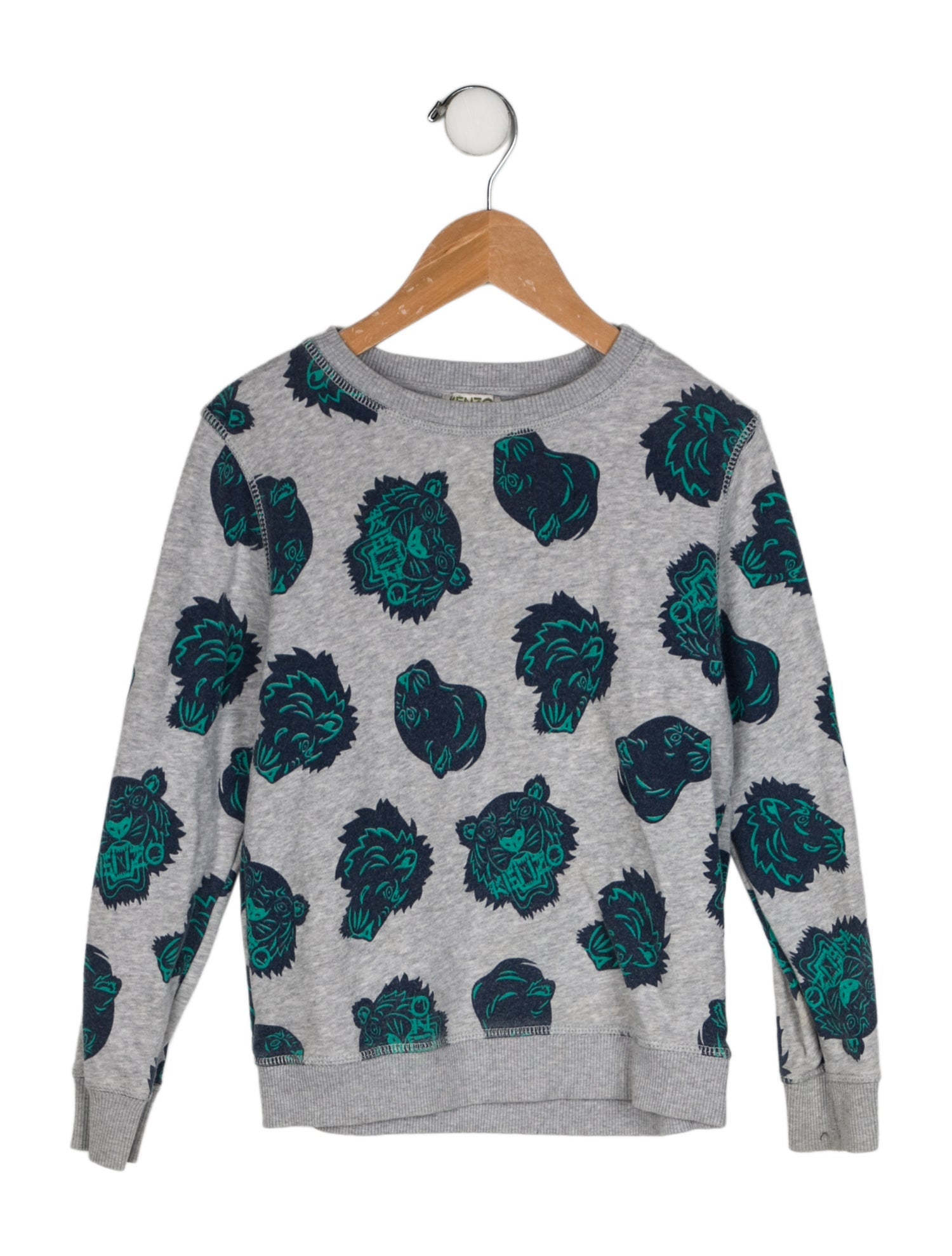 Kenzo Boys' Patterned Printed Sweatshirt