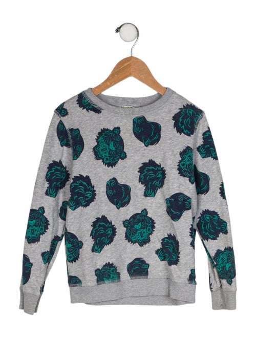 Kenzo Boys' Patterned Printed Sweatshirt