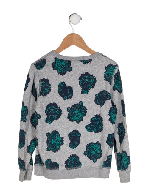 Kenzo Boys' Patterned Printed Sweatshirt