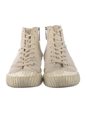 Kenzo Canvas Printed Sneakers