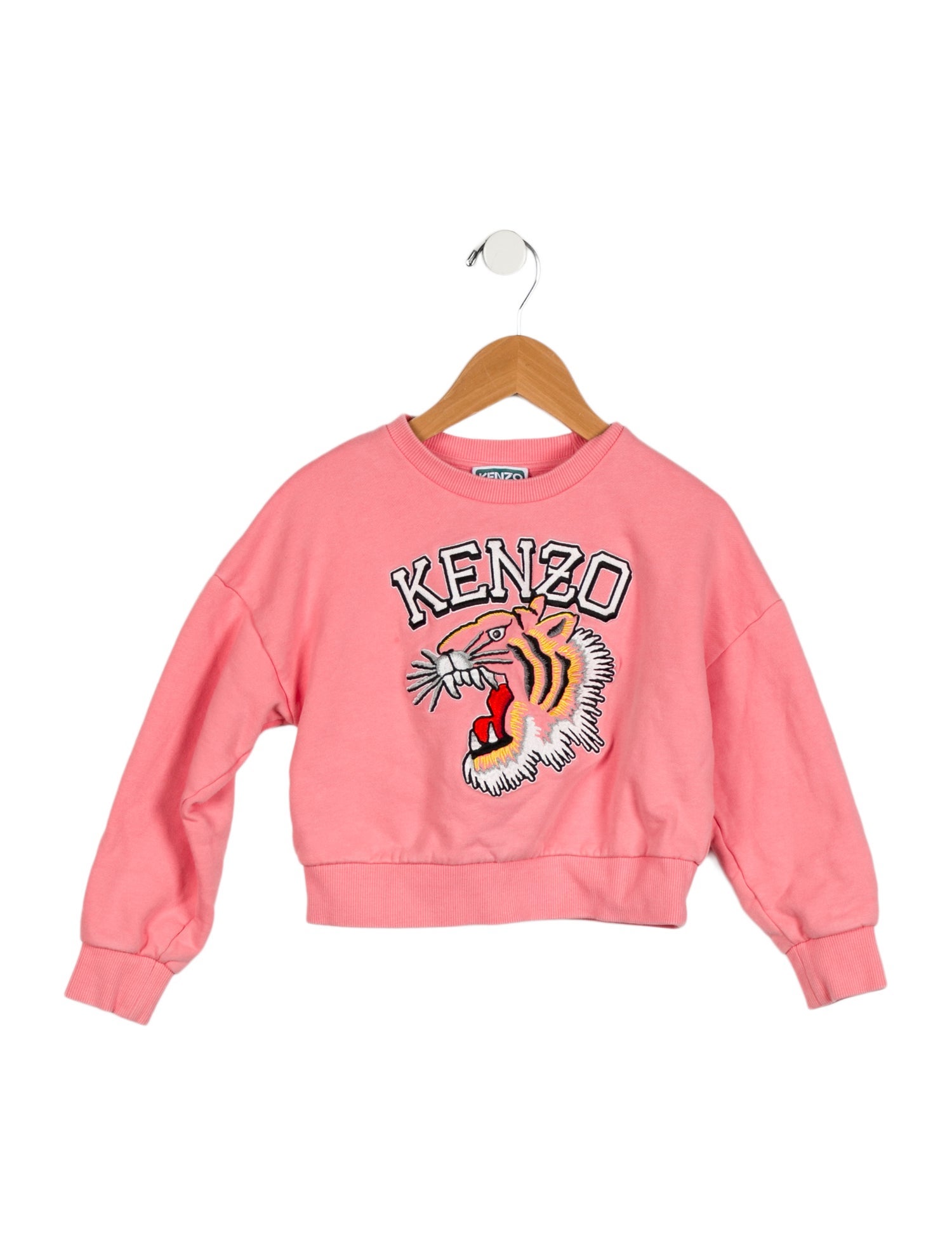 Kenzo Girls' Logo Print Long Sleeve Sweatshirt
