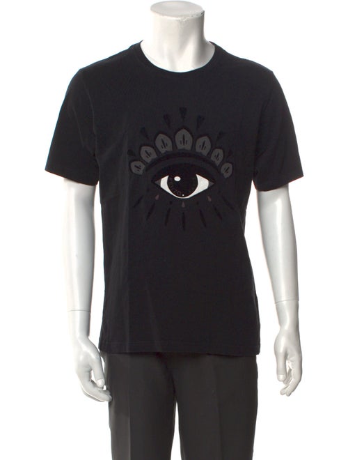 Kenzo Graphic Print Scoop Neck T-Shirt