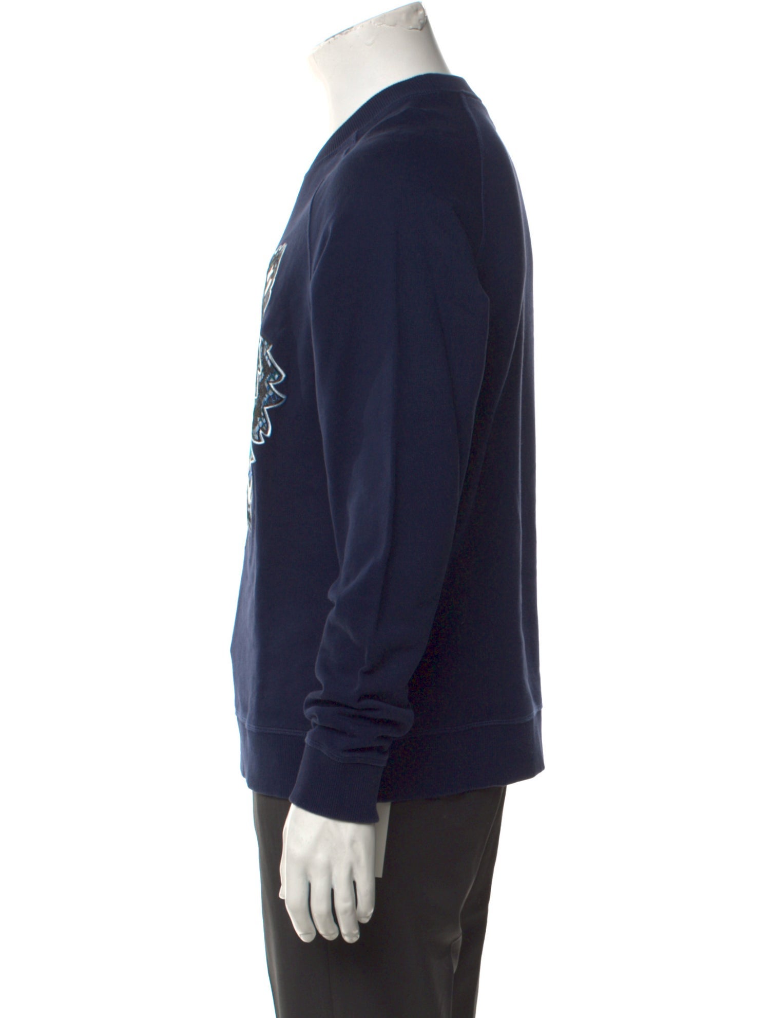 Kenzo Graphic Print Crew Neck Sweatshirt