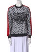 Kenzo Polka Dot Print Crew Neck Sweatshirt