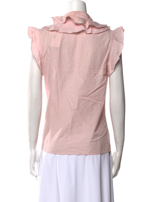 Kenzo V-Neck Short Sleeve Blouse