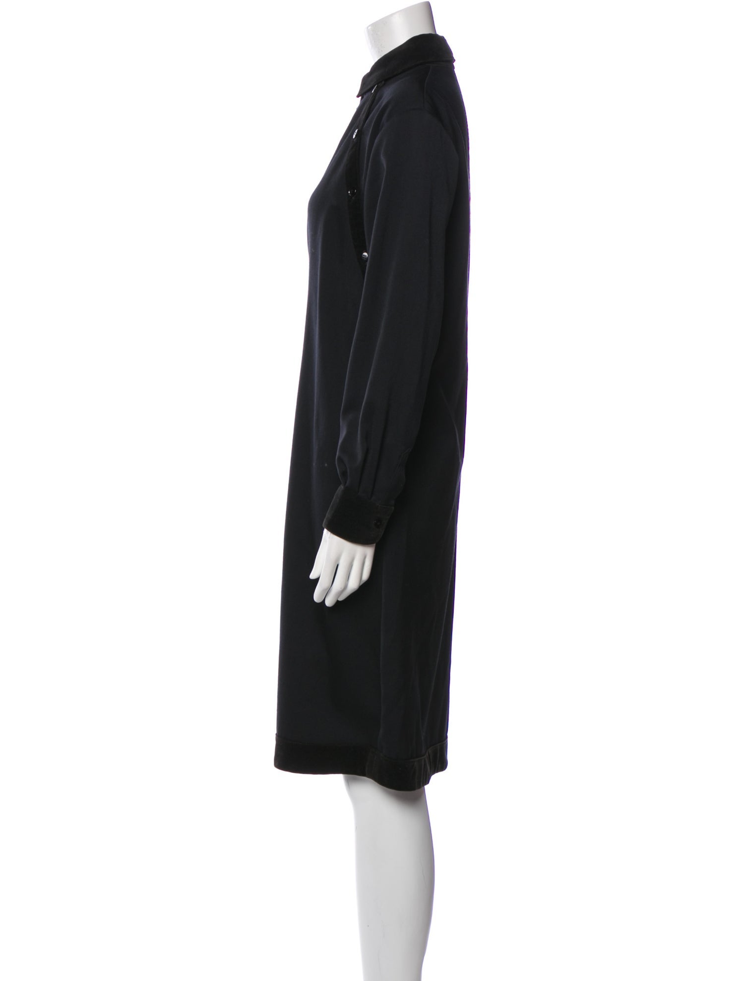 Kenzo Wool Midi Length Dress